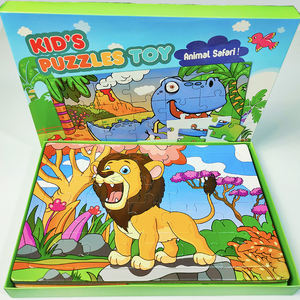 2025 nuovo arrivo produttore all'ingrosso personalizzato bambini animale mostro sciopero bambini giocattolo educativo Puzzle gioco Puzzle - Product Image 2