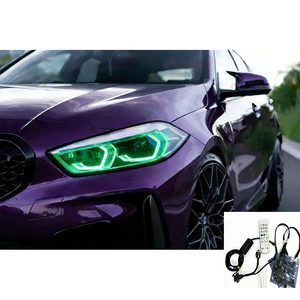 Modulo RGB SJC Auto per <span class=keywords><strong>BMW</strong></span> Serie 1 F40 <span class=keywords><strong>F44</strong></span> 20-23, Installazione Diretta Plug and Play, Controllato da APP e Telecomando, Cambio Colore - Product Image 4