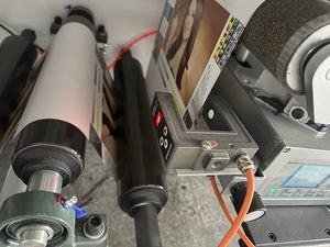 HJRY-320 4 + 1 5 màu Cốc giấy nhãn in đồ họa Corona điều trị Máy in flexo - Product Image 2