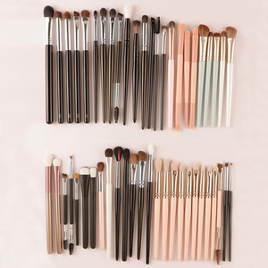 Makeup Brush Set 1 Piece Synthetic Hair Eye Shadow Eyeliner <b>Mascara</b> Eyebrow Brush Plastic Handle Round Shape - Product Image 5