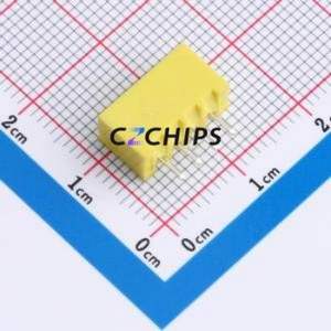 WAFER-XH2.54-4PZZ-H62 Wire-to-Board Pin Header Through hole Component (THT),P=2.54mm Connector 1x4P 2.5mm Through Hole XH - Product Image 2
