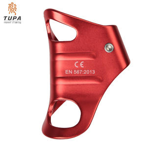 Ascendedor de pecho Tupa de aleación de aluminio rojo EN 567:2013, equipo de escalada - Product Image 1