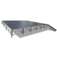 Plateformes de Scène en Aluminium, Scène Extérieure, Scène Mobile pour Concerts, Événements, Mariages, Scène Portable