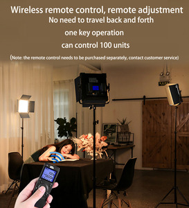 Đèn LED Chụp Ảnh Yiscaxia 80W, Đèn Chiếu Sáng Phim Và Truyền Hình Ngoài Trời Neo Video Studio Âm Thanh, Video & Ánh Sáng Chuyên Nghiệp - Product Image 2