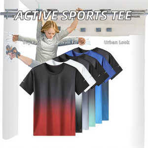 Camiseta Deportiva Ajustada de Manga Larga para Hombre, Estilo Hip Hop, 180g, Secado Rápido, Transpirable, Diseño Liso - Product Image 2