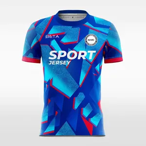 Bèta-2024 Voetbalshirt Voor Volwassen Heren Teamtraining Voetbalkleding Voetbalsportkleding