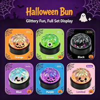 Jouet sensoriel anti-stress 8,5 cm, Squishy Halloween en forme de boulette, en TPR à bulles, Marque JY, 14+ Unisexe, Coffret cadeau pour fête, Vente en gros