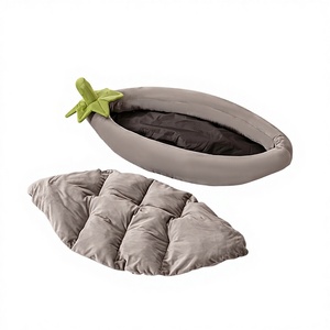 Lit pour animaux de compagnie pour chiens chats nid doux aubergine chenil chiot chaton canapé <span class=keywords><strong>coussin</strong></span> fournitures pour animaux de compagnie <span class=keywords><strong>chien</strong></span> tapis chaud <span class=keywords><strong>chien</strong></span> chat lit - Product Image 6