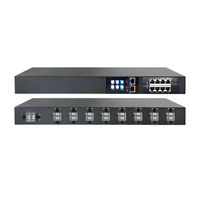 PDU intelligent à courant continu DC 24V 48V, surveillance à distance, contrôle, protection contre les surcharges, gestion centralisée SNMP, réinitialisation en un clic