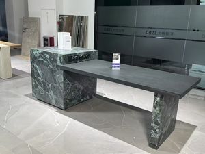 Un espace d'interaction sûr pour les enfants Meubles de salle à manger assemblés Île moderne en pierre frittée pour la maison et l'hôtel - Product Image 4