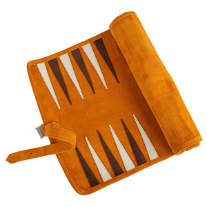 ชุดแบ็คแกมมอนหนังเทียมคุณภาพสูงดีไซน์ใหม่พร้อมพื้นผิวการเล่นแบบสัมผัสนุ่มและอุปกรณ์เสริมที่ครบครัน - Product Image 2