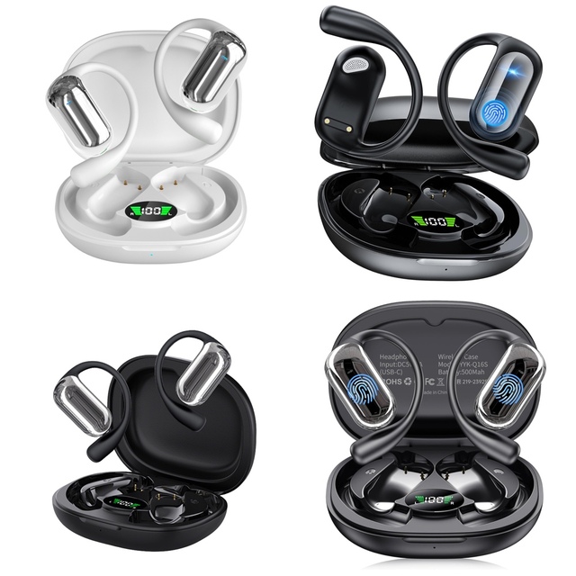 BT 5.4 OWS AI Language Translator Headphone with 144 Online Languages Real Time Translation Earphone Earbuds for Business New