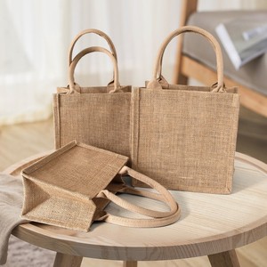Wholesale Cheap Price <b>Jute</b> <b>Tote</b> <b>Bags</b> Eco Fashion Bulk Order for Supermarket - Product Image 2