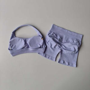 Женские спортивные шорты с завышенной талией - Product Image 6