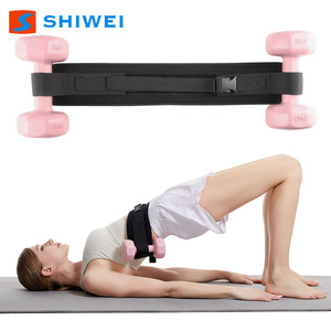 Cinturón de Glúteos Shiwei con Mancuernas de 2 kg para Mujeres, Soporte Lumbar, Equipo de Fitness, Entrenamiento en Casa - Product Image 1