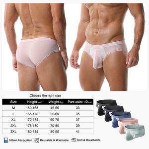 थोक पुरुषों के निर्बाध बुना हुआ बॉक्सर के मध्य कमर में सांस लेने योग्य पर्यावरण के अनुकूल त्वरित शुष्क अंडरवियर - Product Image 2