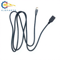 Câble de charge USB complet de 1,5 m pour autoradio et vidéo, faisceau de câblage pour fabricant automobile