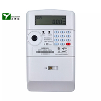 Compteur prépayé YTL 5(80)A Compteurs monophasés monophasés PLC 2W de type divisé
