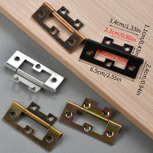 Charnières en fer épaissies pour armoires de cuisine, design industriel moderne, installation facile, pour la maison et les projets professionnels - Product Image 2