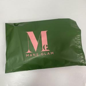 Wholesale Dark Green Plastic Shipping <b>Bag</b> Personalized Logo Printed Poly Mailer Express <b>Bag</b> for T-shirt Packaging - Product Image 5