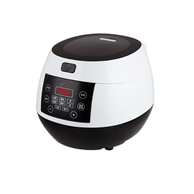 3L Smart Digital Rice Cooker Digital Timer Control Non-Stick Inner Pot Fast Cooking Cylinder Design
