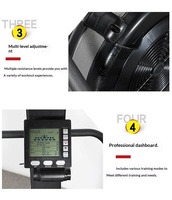 Machine de ski résistante au vent, pliable en acier, pour fitness commercial, simulation d'exercice aérobie en intérieur, fourniture directe du fabricant