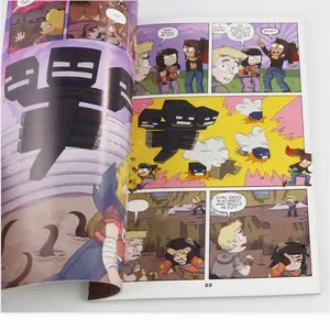 Top Sale High Quality Wholesale Custom Anime Manga Comic Book Printing Service Anime Book Printing