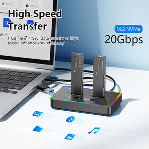 NVME sd Cloner <span class=keywords><strong>M</strong></span>.<span class=keywords><strong>2</strong></span> حاوية NVME ثنائية الخليج لنقل البيانات من من من من من من أجل من من من من من من من من من من - Product Image 3
