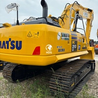 Excavatrice sur chenilles d'occasion KOMATSU PC210 23 tonnes du Japon en bon état, prix bas, haute qualité, à vendre