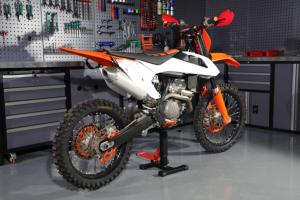 Soporte de Elevación Ajustable de Alta Calidad JFG para Motocicleta Todoterreno, Herramienta de Mantenimiento en Estado Nuevo para Reparación - Product Image 6