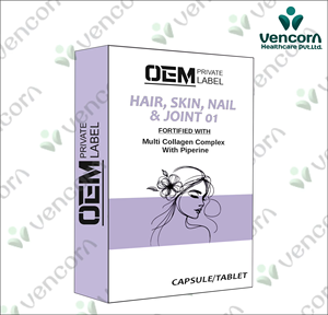 Best Quality and Effective Hair, Skin, Nail And Joint Care <b>Tablet</b>/Capsule 01 USFDA Approved Nutraceutical Private Labelling - Product Image 5