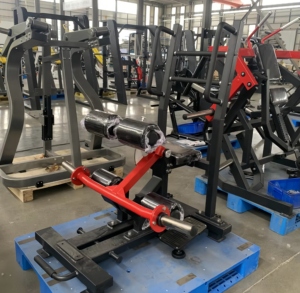 Placa de ejercicio de glúteos de entrenamiento de fuerza comercial profesional de alta calidad, máquinas de empuje de cadera de pie cargadas - Product Image 4