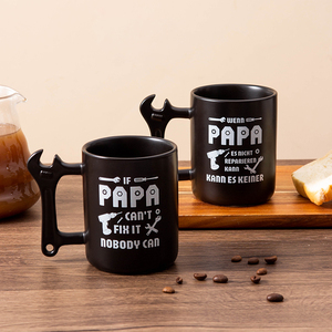 Creative Mugs with logo Printing Ceramic Hammer Cups Personalized Customization Ceramic Wrench Mug