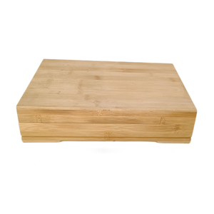 Organizer per bustine di tè in bambù, scatola <span class=keywords><strong>da</strong></span> tè con coperchio e 6 scomparti, porta bustine <span class=keywords><strong>da</strong></span> tè per regali <span class=keywords><strong>da</strong></span> ufficio, scatola <span class=keywords><strong>da</strong></span> tè, naturale - Product Image 1