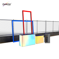 Comptoir de caisse compact pour le commerce de détail, avec éclairage LED, bureau escamotable, podium portable pour devanture de magasin avec étagères de rangement verrouillables