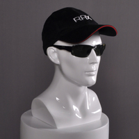 Mannequins Têtes Féminins en Fibre de Verre Blanc Laqué pour Présenter Lunettes de Soleil, Écharpes et Chapeaux