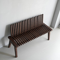 Chaise de salon en bois massif de style nordique, banc pliant créatif de style ancien, tabouret silencieux décontracté pour changer de chaussures, tabouret de salle à manger ST-001