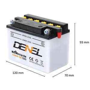 12N4-3B/YB4L-B Super Safe OEM AGM Battery Supplier Manufacturer 12v4ah Wholesale Newly Motorcycle Battery