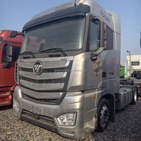 Camion tracteur Foton Auman EST AMT 520 ch, moteur Cummins, couleur rouge, prix bas, tête de camion Foton EST Cummins 520 ch AMT, neuf