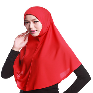 Moda elegante precio de fábrica Premium gasa doble capa Taya pesado gasa Hijab Tudung Malasia <span class=keywords><strong>Sarima</strong></span> - Product Image 2