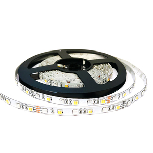 แรงดันต่ำสี Phantom SMD5050 RGB + CCT เปลี่ยนสี RA80 10W 24V 10มม. FPCB ความกว้างนำแสงแถบขายส่ง