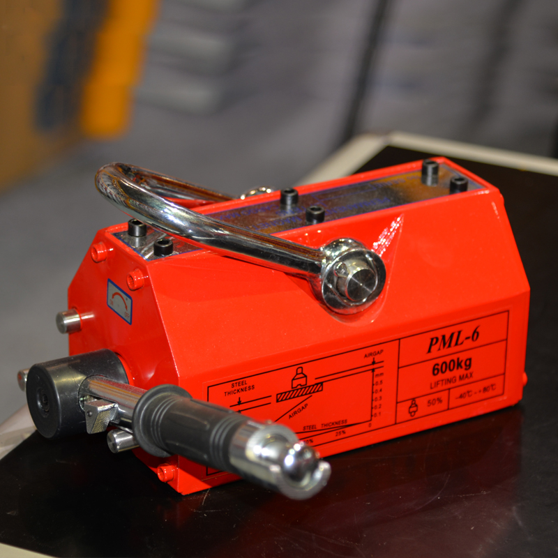 PML100-10000kg постоянный магнитный подъёмник лазерная маркировочная машина для стальная пластина с CE сертификации