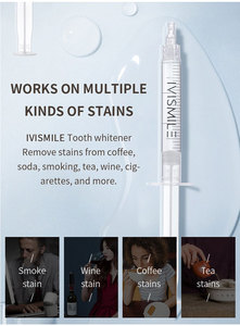 LOGO kustom Gel pemutih gigi profesional 3ML jarum suntik 10 karbamid peroksida Gel pemutih gigi - Product Image 4