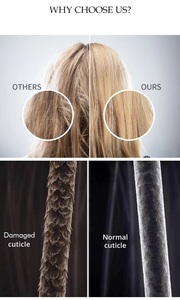 Perruques de luxe en cheveux humains vierges coupés longs, prêtes à l'emploi, pour femmes blanches, avec mèches blondes, sans colle, en dentelle, densité 150%, <span class=keywords><strong>coupe</strong></span> bob, cheveux à cuticules intactes - Product Image 5