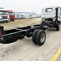 Camión Volquete Pequeño de 4 Toneladas con Motor Diésel, Volante a la Derecha, Mini Camión para Transporte de Carga