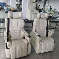 Sièges de van VIP de luxe personnalisés avec massage, ventilation et pivotement