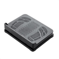 Repose-pieds incliné de conception ergonomique réglable en hauteur et en angle
