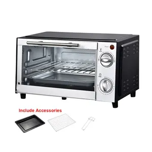 热销家用厨房电器不锈钢电烤箱家用烤面包机烘焙面包店微型迷你尺寸价格便宜