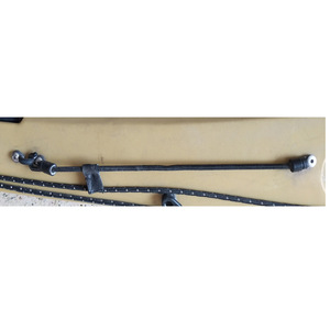 Outdoor <b>Boat</b> Kayak Platform Elastic Rope 5mm 0.4m Anchoring Mooring Accessory With <b>Hook</b> - Product Image 3