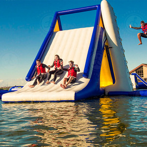 EJIA EJWP-003 Nouveau design de toboggan aquatique gonflable en PVC pour parc aquatique et <span class=keywords><strong>aquaparc</strong></span>, capacité de 100 à 500 kg - Product Image 5